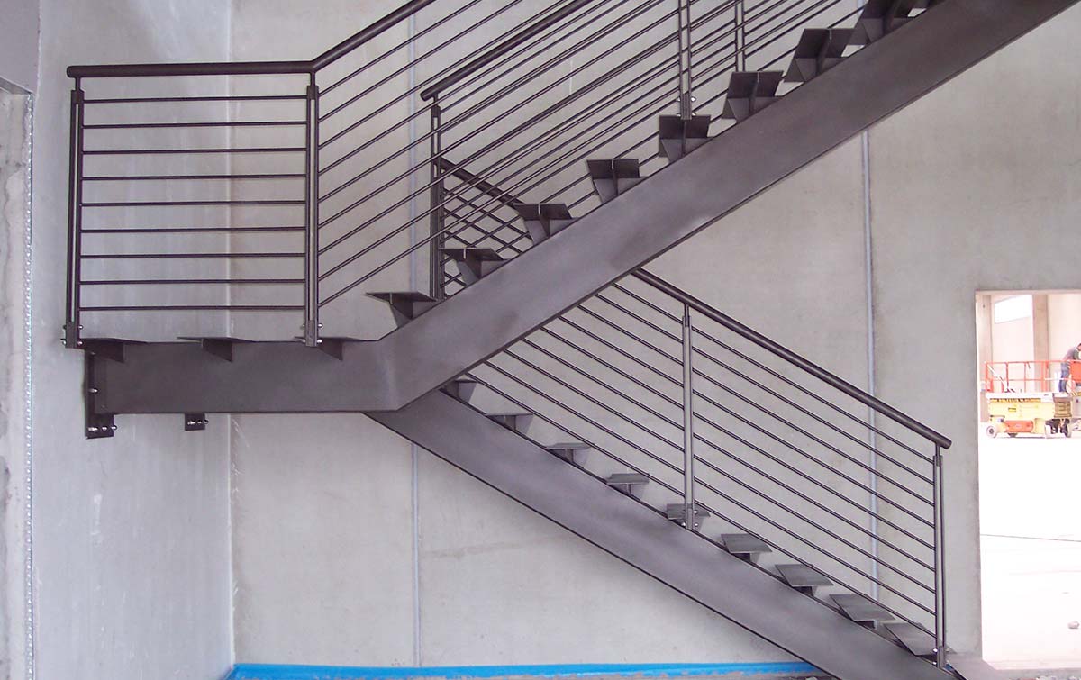 Le scale per interni a rampa